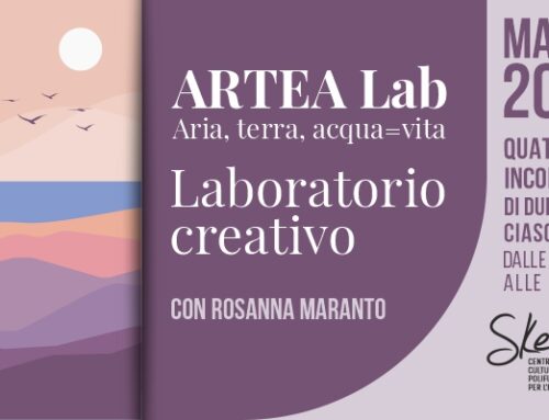 Laboratorio creativo “ARTEA Lab”Il mercoledì pomeriggio, da Skené, è creatività!